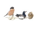 Figuriner, 3 st, porslin, Bing & Gröndahl och Royal Copenhagen.