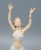 Figurin, porslin, Wallendorf.