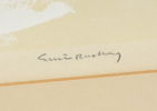 Gustav Rudberg, litografi XVIII/XXX, signerad.