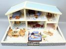 Dockhus med tillbehör, Lundby.