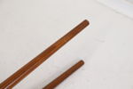 Pall, teak/konstskinn, Norge.