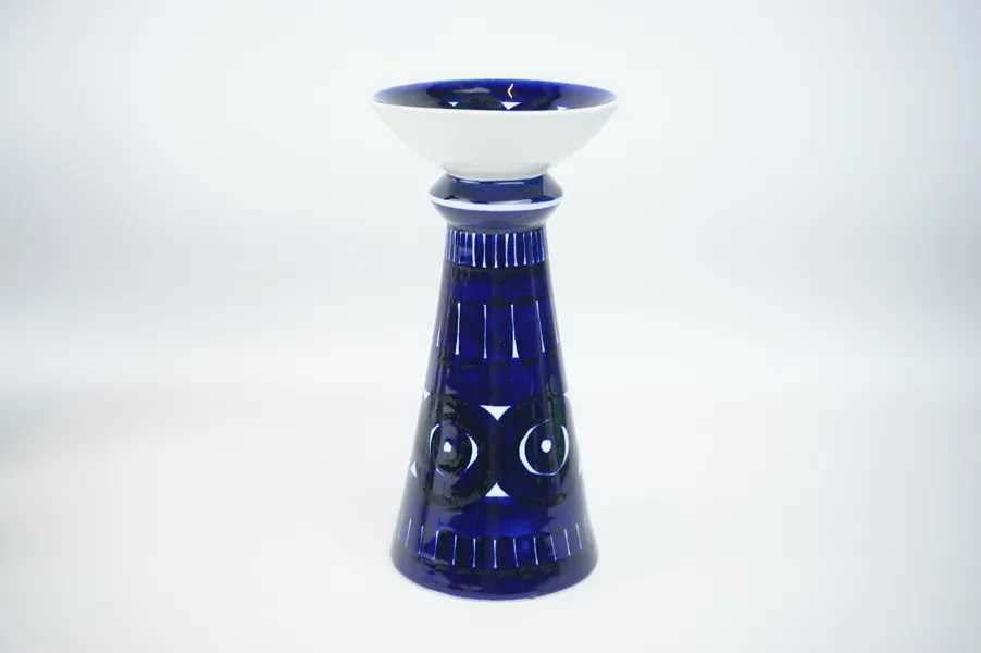 Ulla Procopé, ljusstake, porslin, "Valencia", Arabia.