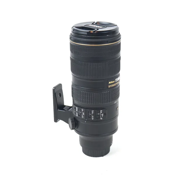 Objektiv, Nikon AF-S Nikkor 70-200mm.