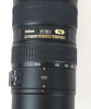 Objektiv, Nikon AF-S Nikkor 70-200mm.