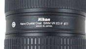 Objektiv, Nikon AF-S Nikkor 70-200mm.