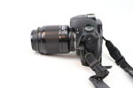 Nikon D70s, systemkamera med extra objektiv och tillbehör.