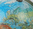 Jordglob med belysning, Scan-Globe A/S, Danmark.