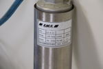 Pump, dränkbar flerstegspump, för vatten, E.M.S. Pump DX4-11, med slang.