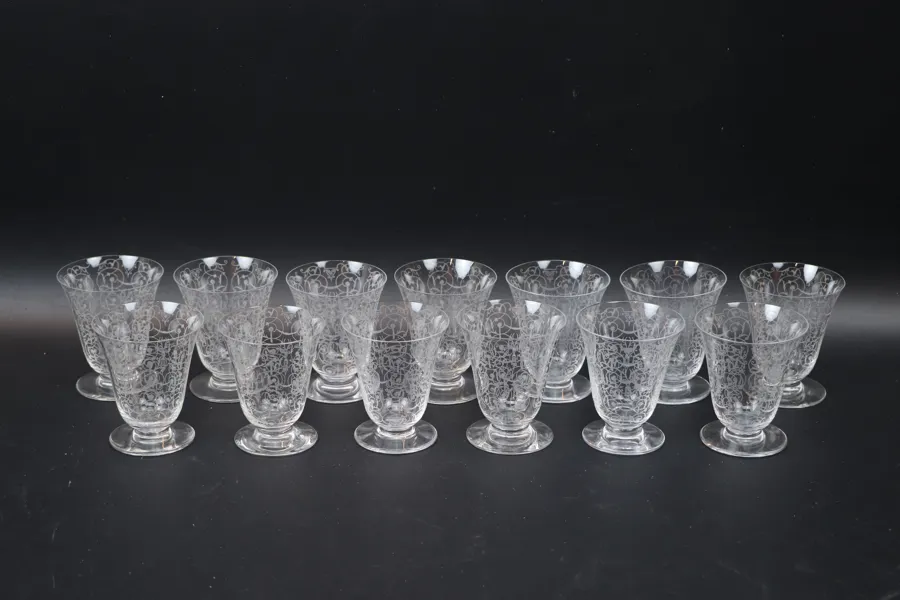 Sherryglas, 13st, Baccarat, Frankrike, "Michelangelo".