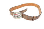 Bälte, läder, Arroyo Grand Buckle Co, Larry Mahan.