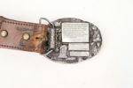 Bälte, läder, Arroyo Grand Buckle Co, Larry Mahan.
