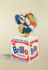 Lasse Åberg, ''Brillo'', litografi E.A., signerad.