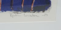 Björn Krestensen, litografi 317/330, signerad, 1989.