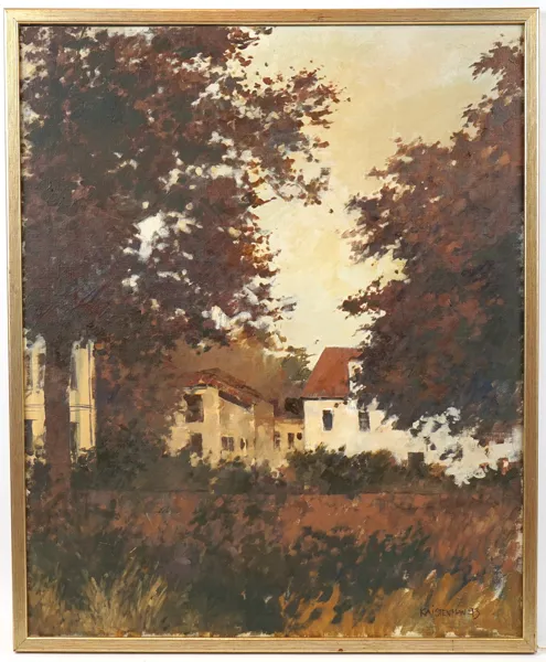 Kaj Stenman, olja på duk, signerad, 1993.