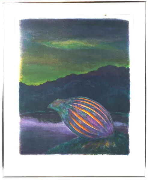 Peter Tillberg, ''Egen härd'', litografi 135/150, signerad, 1993.
