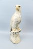 Skulptur, rovfågel, alabaster, 1900-tal.