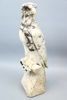Skulptur, rovfågel, alabaster, 1900-tal.