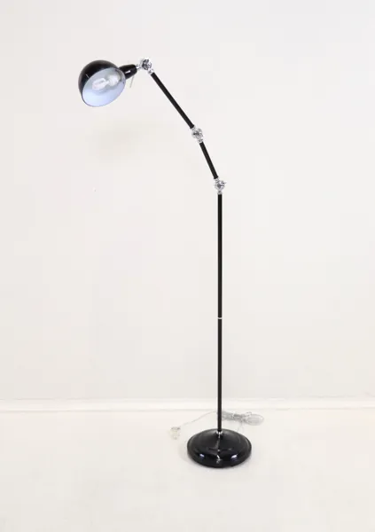 Golvlampa, justerbar, metall, Rydéns.